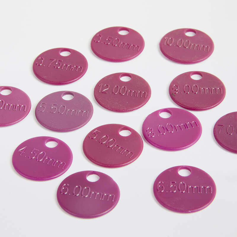 KnitPro needle size markers (12 pcs.)